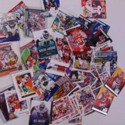 65 NFL WRTE Football cards with Gronk, Brayant, Beckman, Kelse