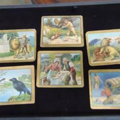 Turkish Trophy Cigarette Cards - Fable Series