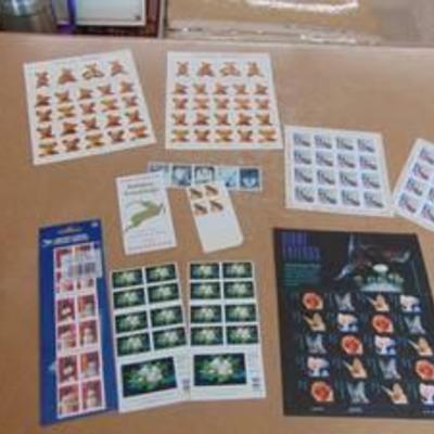 Approx $60 Face Value Unused Collectible Stamps