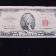 1953 Series $2 Bill