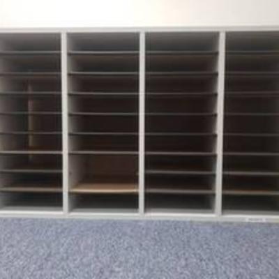 Organizational Adjustable Cubby Shelf (12in x 39in X 24 in)