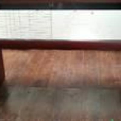 Glasstop Wood Conference Table
