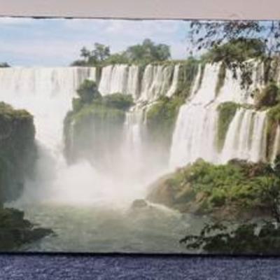 Waterfalls Canvas 20 in X 14in Artwork