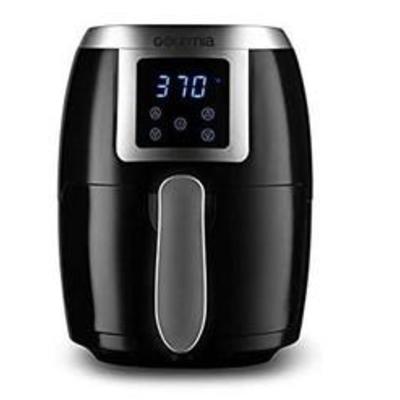 Gourmia GAF228 2.2 Qt Digital Air Fryer - Oil-Free Healthy Cooking - Digital Controls - Removable, Dishwasher-Safe Pan and Tray - Free...