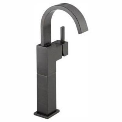 Delta Faucet Vero Vessel Sink Faucet, Bronze Bathroom Faucet, Single Hole Bathroom Faucet, Single Handle Bathroom Faucet, Venetian Bronze...