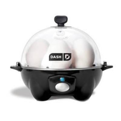 #Dash black Rapid 6 Capacity Electric Cooker for Hard Boiled, Poached, Scrambled Eggs, or Omelets