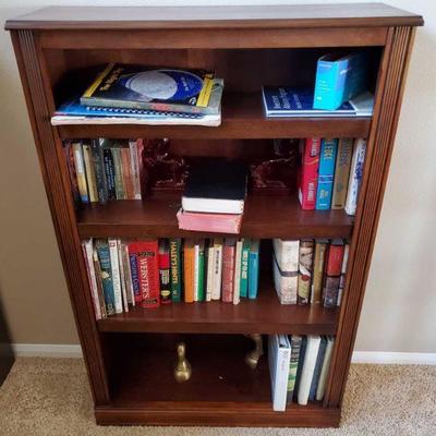 207	

Wooden Book Shelf with Books and More!
Book Shelf Measures Approx 34