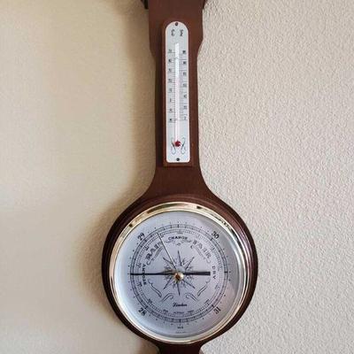 400	
Vintage Linden Barometer/Hygrometer/Thermometer
measures approx 20