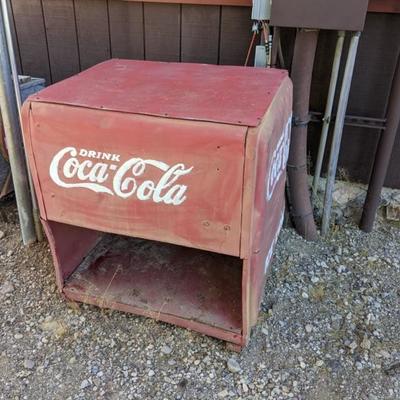 SOLD!! Rare antique Coca Cola ice chest freezer, 30