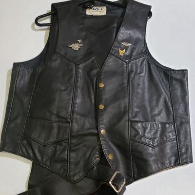 Leather Vest/Chaps