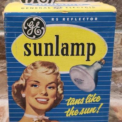 Vintage GE Sunlamp