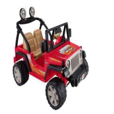 Power Wheels Jeep Wrangler - Red (not put together)
