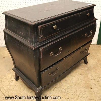 Lot: 613 - Decorator factory distressed SOLID mahogany paint

Decorator factory distressed SOLID mahogany paint decorated 3 drawer commode
