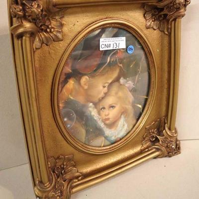Lot: 554 - 19th Century highly carved gilded frame print of

19th Century highly carved gilded frame print of boy and girl
