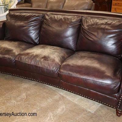 Lot: 670 - Ralph Lauren leather distressed sofa 

Ralph Lauren leather distressed sofa
