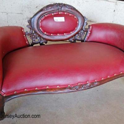 Lot: 483 - Child or doll size reproduction solid mahogany

Child or doll size reproduction solid mahogany Victorian settee
