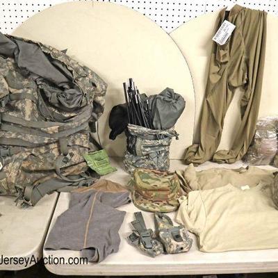Lot: 574 - U.S. Military style with hard frame back pack with

U.S. Military style with hard frame back pack with accessories
