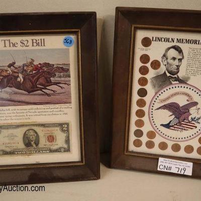 Lot: 568 - 2 piece lot of U.S. framed 1963 $2.00 bill in

2 piece lot of U.S. framed 1963 $2.00 bill in Presentation frame and set of...