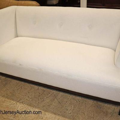 Lot: 649 - Modern design white tweed upholstered loveseat

Modern design white tweed upholstered loveseat
