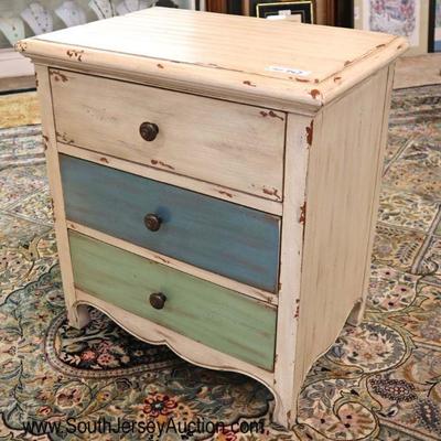 Lot: 407 - Paint decorated solid wood 3 drawer bedside stand

Paint decorated solid wood 3 drawer bedside stand

