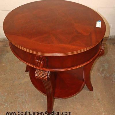 Lot: 689 - Like new mahogany carved oval lamp table

Like new mahogany carved oval lamp table
