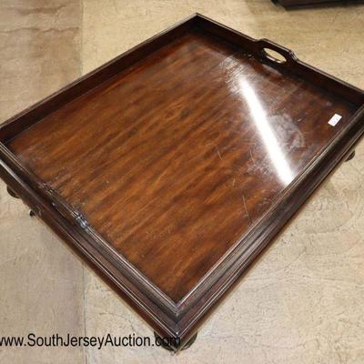 Lot: 658 - Ralph Lauren butler style coffee table in the

Ralph Lauren butler style coffee table in the mahogany

