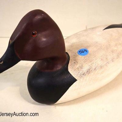 Lot: 569 - Artist signed by Bob Rutter Sr. hand painted and

Artist signed by Bob Rutter Sr. hand painted and dated duck decoy

