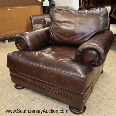 Lot: 647 - Bernhardt Furniture leather tacked club chair

Bernhardt Furniture leather tacked club chair
