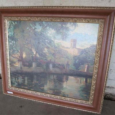 Lot: 448 - Contemporary QUALITY print in decorator frame

Contemporary QUALITY print in decorator frame signed Tpoch Rome
