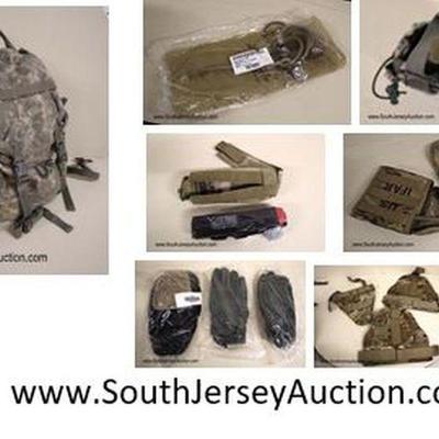 Lot: 573 - U.S. Military style back pack loaded with

U.S. Military style back pack loaded with accessories
