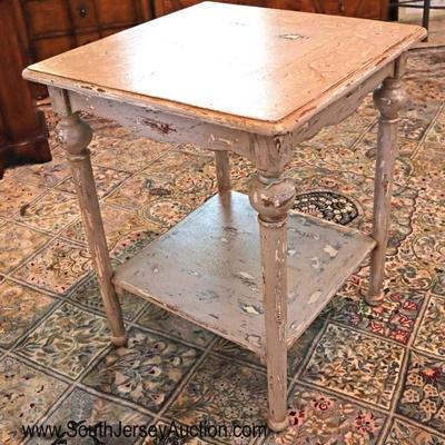 Lot: 419 - Solid mahogany paint decorated antique style lamp

Solid mahogany paint decorated antique style lamp table in the manner of...
