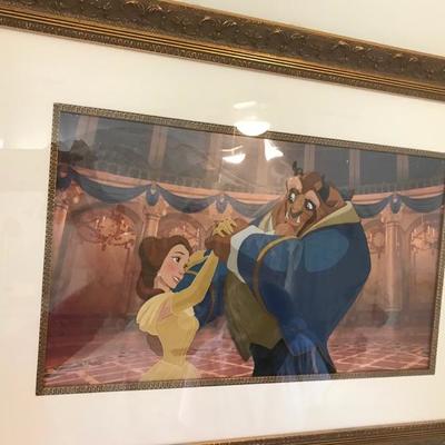 Disney Beauty and the Beast cel 365/500 $3,500