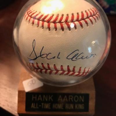 Hank Aaron $45