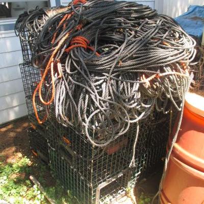 Lobster Traps, Clam Fish Traps, Rope and More  