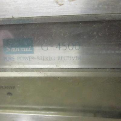 Vintage Sansui G-4500 Pure Power Stereo Receiver 