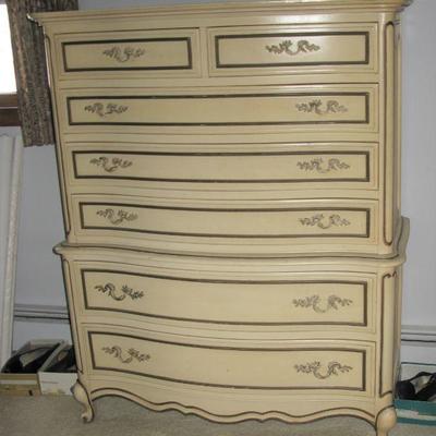 LARGE TALL DRESSER   BUY IT NOW $ 115.00