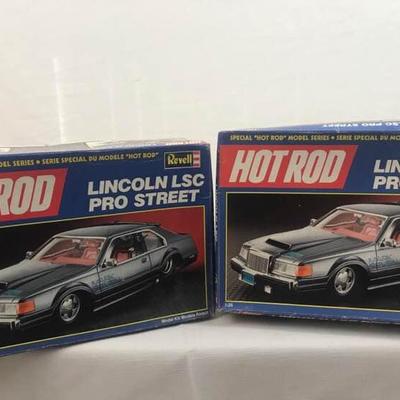 2 Lincoln LSC Pro Street Model Kits
