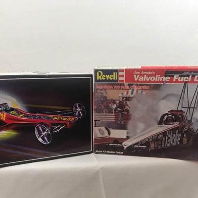 Hippie Hemi and Valvoline Fuel Dragster Model Kits