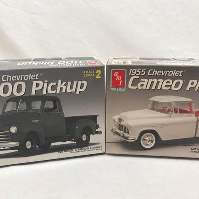 1950 and 1955 Chevrolet Pickup Model Kits