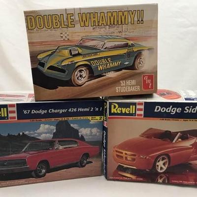 3 Dodge Model Kits