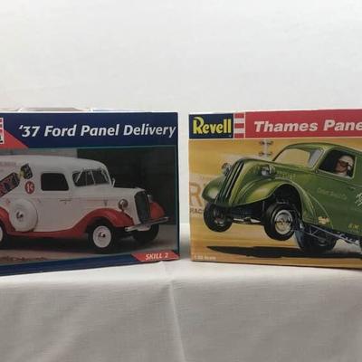 2 Revell Panel Truck Model Kits