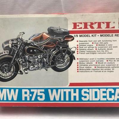 1/9 Scale ERTL BMW R75 Cycle Kit