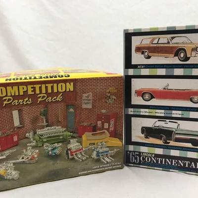65 Lincoln Continental and Competition Parts Pack Model Kits