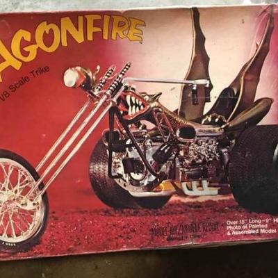Revell Dragon Fire 1/8 Scale Trike Model Kit