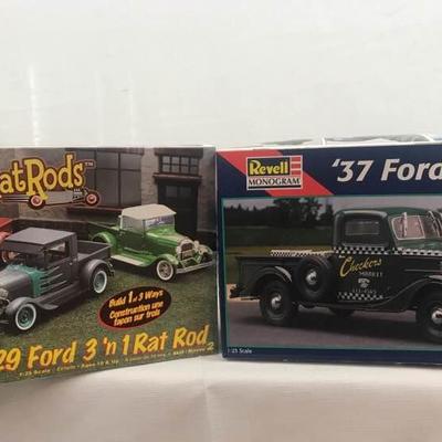 Revell 29 and 37 Ford Pickup Model Kits
