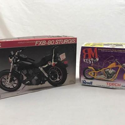 2 Motorcycle Model Kits