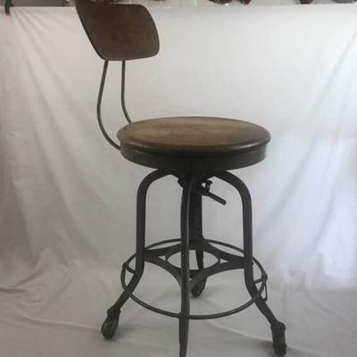 Vintage Industrial Swivel Chair