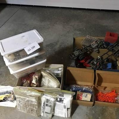 Semi Truck Junkyard and Unbuilt Model Kits