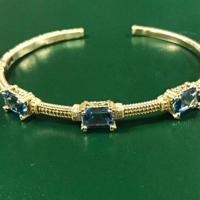 Judith Ripka 14K Gold Bracelet