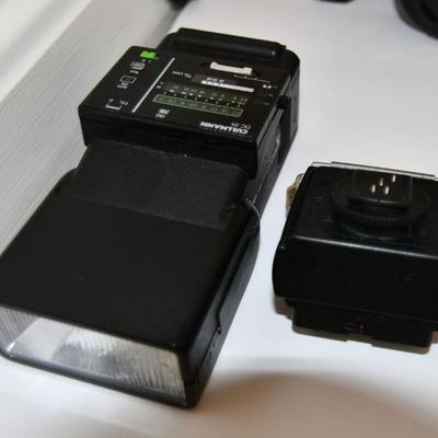 Minolta film camera flash accessories